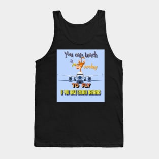 You Can Teach A Monkey To Fly Tank Top